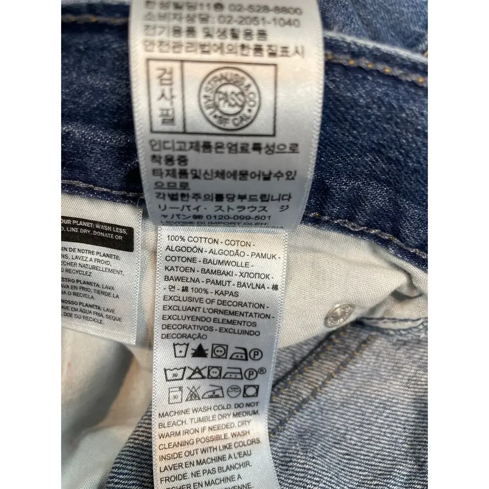 Levi’s 80s Mom Jeans Size 31 High Rise Medium Wash Vintage Straight Tapered Leg